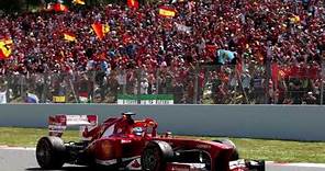 2013 F1 Spanish Grand Prix (BBC Commentary Full Track)