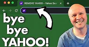 How to change YAHOO to GOOGLE on chrome: FAST!