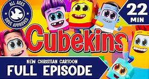 Christian Kids Show FULL EPISODE - New Christian Cartoons for Kids - Cubekins