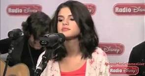Selena Gomez - Round u0026 Round Acoustic (Live, Radio Disney)