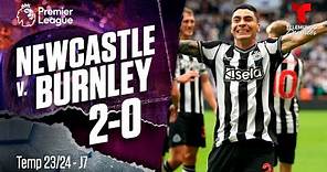 Highlights & Goals: Newcastle v. Burnley 2-0 | Premier League | Telemundo Deportes