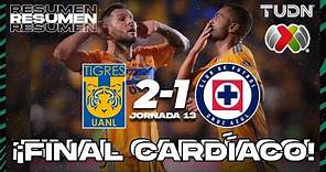 Tigres 2-1 Cruz Azul - HIGHLIGHTS | AP2023-J13 | Liga Mx | TUDN