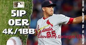Giovanny Gallegos | Aug 16 ~ 28, 2022 | MLB highlights