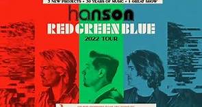 Hanson - Red Green Blue • New 2022 Album & World Tour