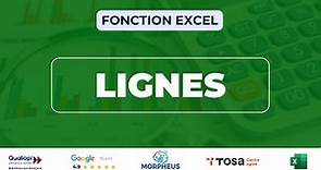 Comment utiliser la fonction LIGNES sur Excel ?