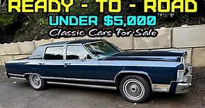 Ready To Road! 10 Classic Cars For Sale On Craigslist | Run Well!