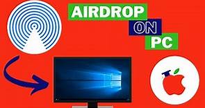 How To Get Airdrop On Windows 10 PC!
