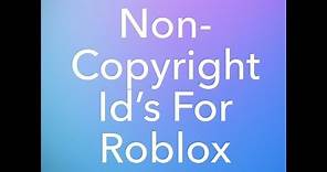 5 Roblox Song Codes (NOT COPYRIGHTED) ROBLOX
