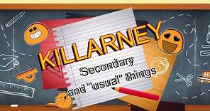 Killarney Secondary School and Usual Things I High school in Canada