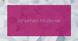 Jonathan Mcdaniel - appearance