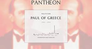 Paul of Greece Biography - King of Greece from 1947 to 1964