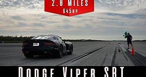 2015 Dodge Viper SRT (Top Speed Test)