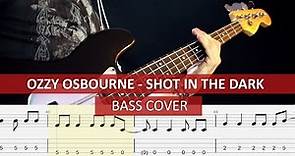 Ozzy Osbourne - Shot in the dark / bass cover / playalong with TAB