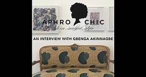 AphroChic Interview with Gbenga Akinnagbe