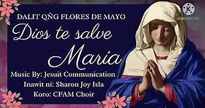 Dios te salve Maria with Lyrics