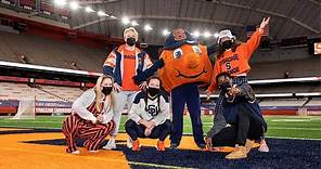 Syracuse University Mascot Reveal | How to be a mascot | Otto the Orange