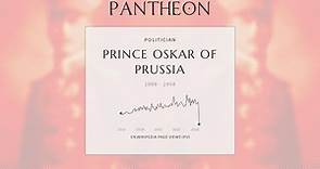 Prince Oskar of Prussia Biography - Prussian prince (1888–1958)