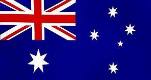 Evolución de la Bandera Ondeando de Australia - Evolution of the Waving Flag of Australia