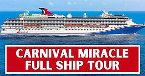 Carnival Miracle Ship Tour — Everything You Need to Know!