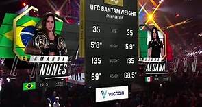 Amanda Nunes vs Irene Aldana Full Fight UFC 289 Vancouver Part B