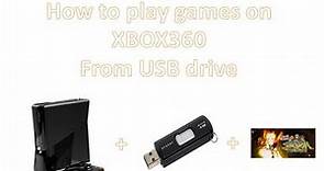 How to play games on Xbox360 using USB drive