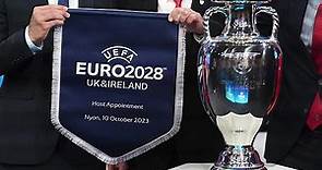 UK and Ireland confirmed as joint hosts of Euro 2028