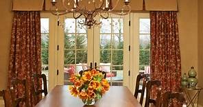 Window Treatments for French Doors | Interior Design