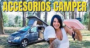 ➕ 30 ACCESORIOS imprescindibles para FURGONETAS CAMPER y AUTOCARAVANAS | Vanlife