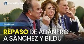 Repaso monumental de Adanero a Sánchez y Bildu en Pamplona