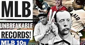 10 MLB Records That Are IMPOSSIBLE TO BREAK!