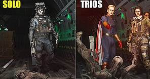 Warzone Zombie Royale - Solo vs Trio Plane Intro