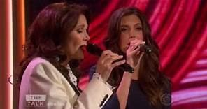 Lynda Carter & Daughter Perform on The Talk (March 23, 2018)