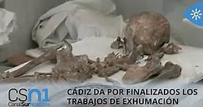 Finalizan las exhumaciones del cementerio de Cádiz, primera capital andaluza en acabar esta tarea