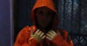Orange PVC Raincoat