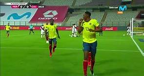 Perú vs Colombia: mira el gol de Yerry Mina tras error de Gallese | Clasificatorias Qatar 2022