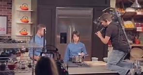 Behind the scenes of Four Senses, cooking show for the Blind