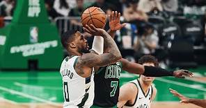 Highlights: Damian Lillard Drops 32 points vs. Celtics | 3.20.24