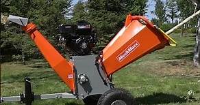 Efficient, powerful wood chipper for sale. Turn branches into mulch in seconds.