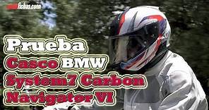 Probamos el casco BMW System 7 Carbon y el sistema Connected Ride