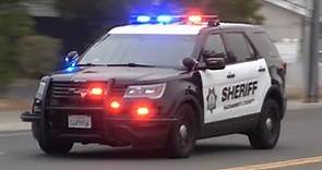 2 Sacramento County Sheriffs Department Units Responding Code 3