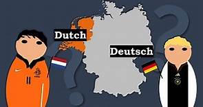 Why is Dutch from the Netherlands but Deutsch from Germany?