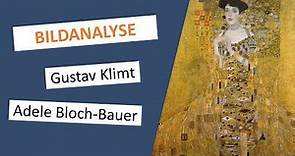 Adele Bloch-Bauer - Gustav Klimt | Gemälde-Beschreibung & -Interpretation | Einfach erklärt!