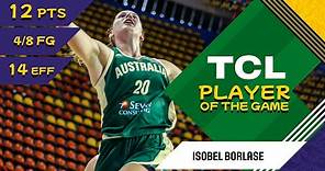 Isobel Borlase (12 PTS) | TCL Player Of The Game | SRB vs AUS | FIBA Women's OQT 2024
