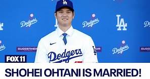 Shohei Ohtani is married