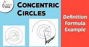 Concentric Circles | Definition | Formula | Example
