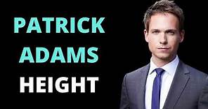 Patrick J. Adams Height - How Tall is Mike Ross (Suits)?