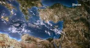 Atlante Terrestre - Il Mediterraneo