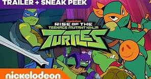 Rise of the Teenage Mutant Ninja Turtles 🗡️ NEW Series OFFICIAL TRAILER w/ Bonus SNEAK PEEK | Nick