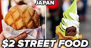 $2 Street Food In Japan