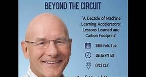 Prof. David Patterson | Beyond the Circuit | EE Research Club